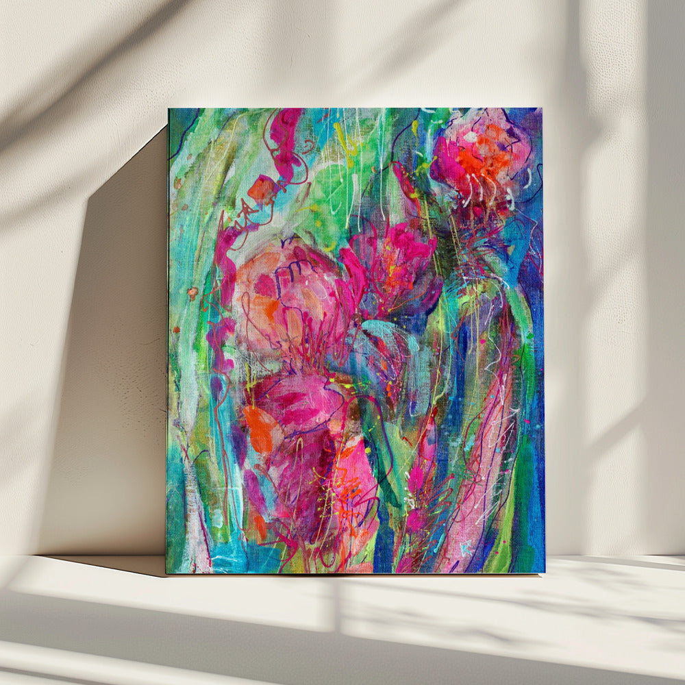 Impressionist Floral Abstract | Canvas