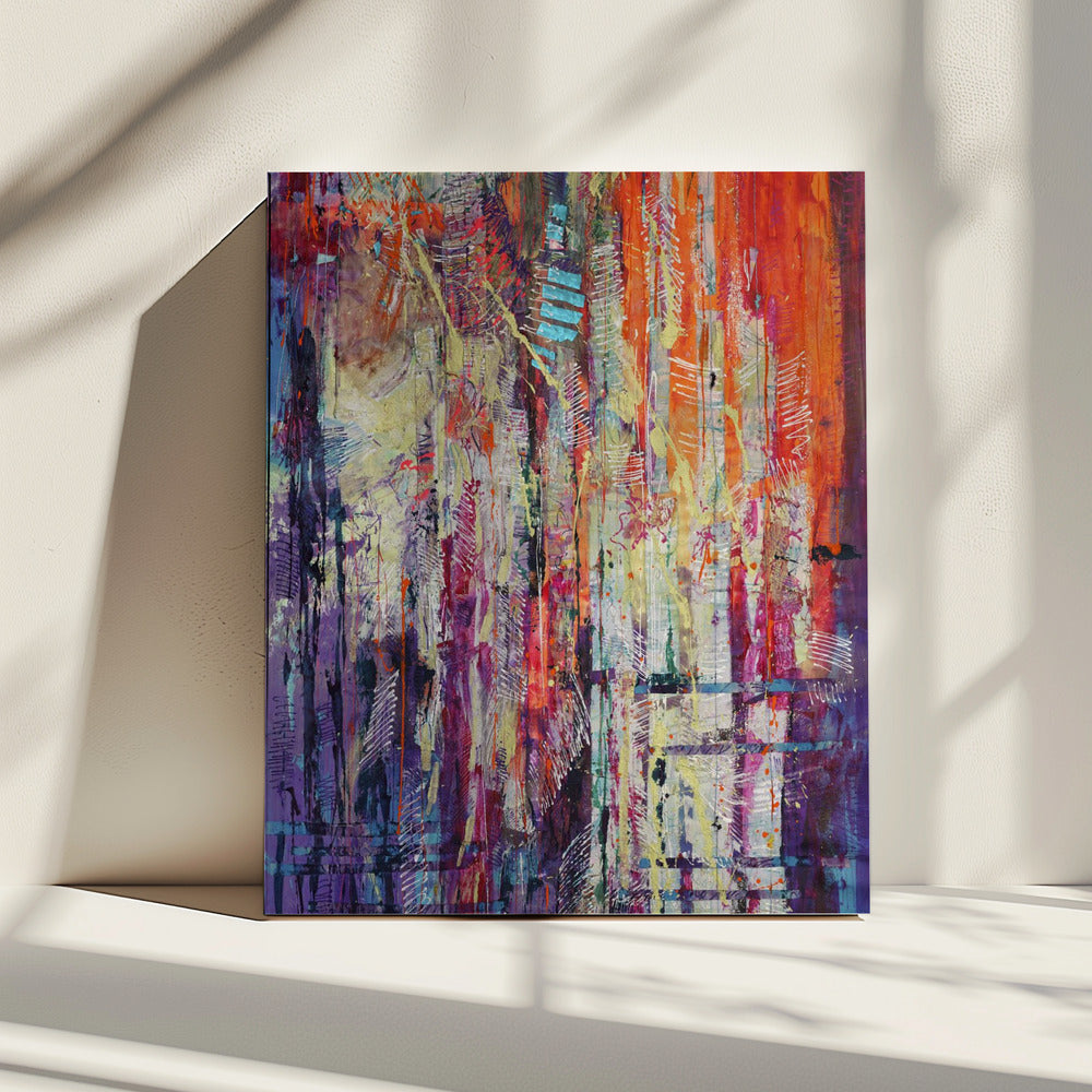 Graceful Echoes of Vibrance | Canvas