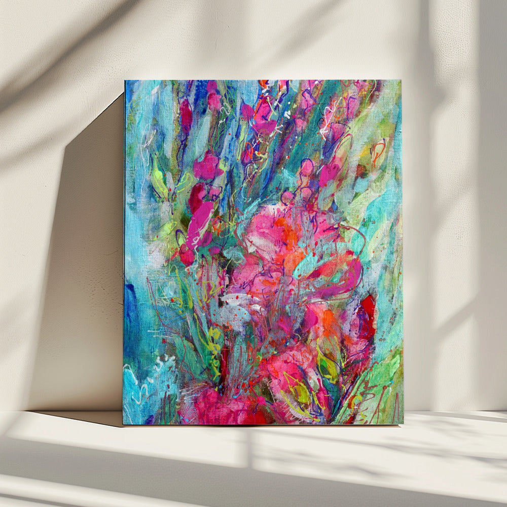 My Heart Blooms For You | Canvas