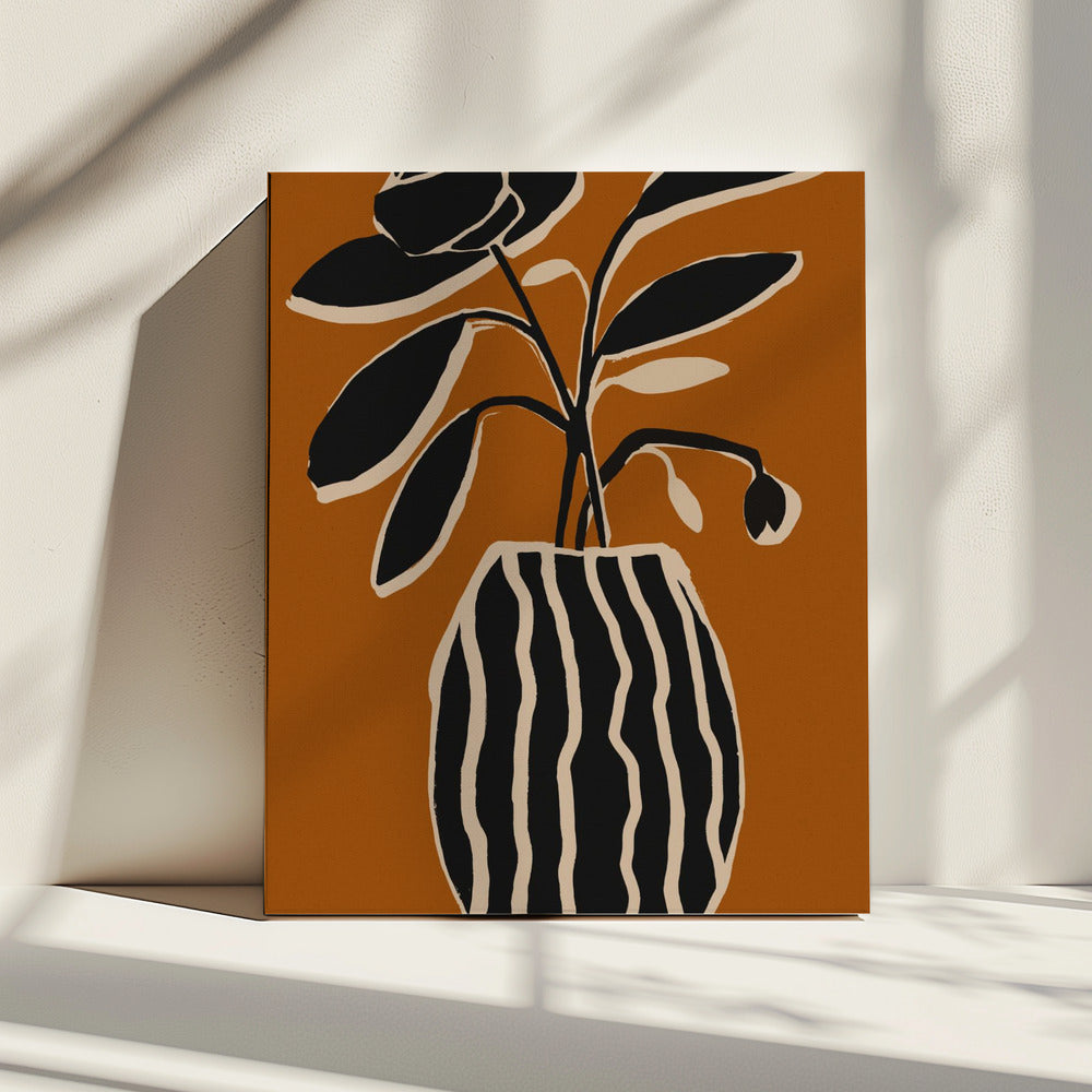 Ochre Still Life No 5 | Canvas