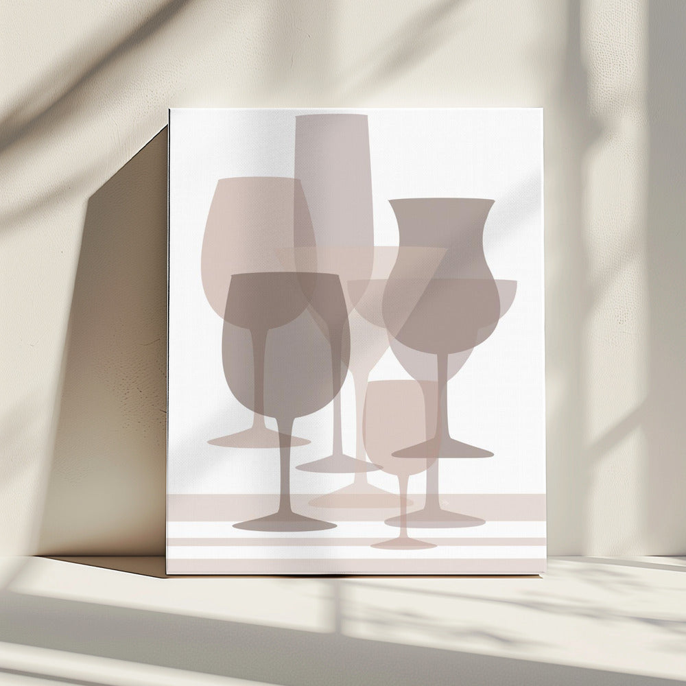 Layered Glass Harmony | Canvas