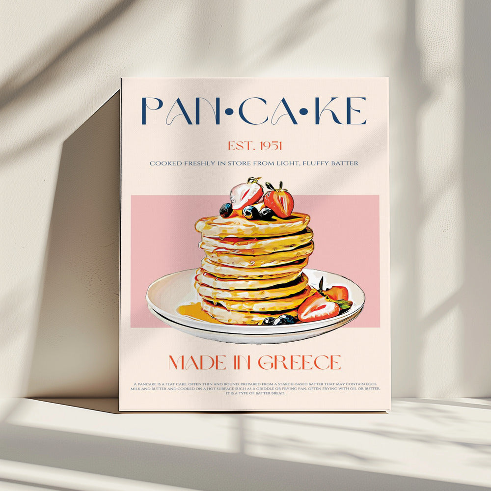 Fluffy Greek Pancakes | Canvas