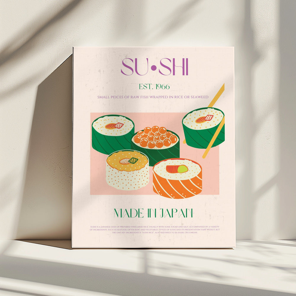 Sushi Delight | Canvas