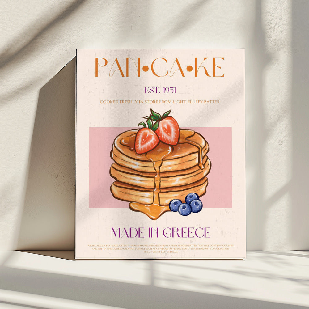 Fluffy Greek Pancakes | Canvas