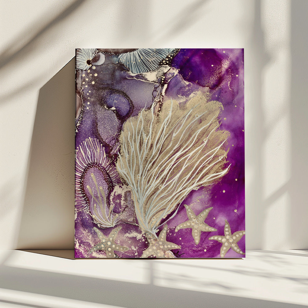 Blushing Reef | Canvas