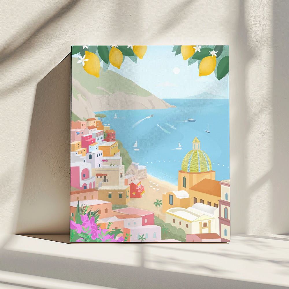 Positano, Italy | Canvas