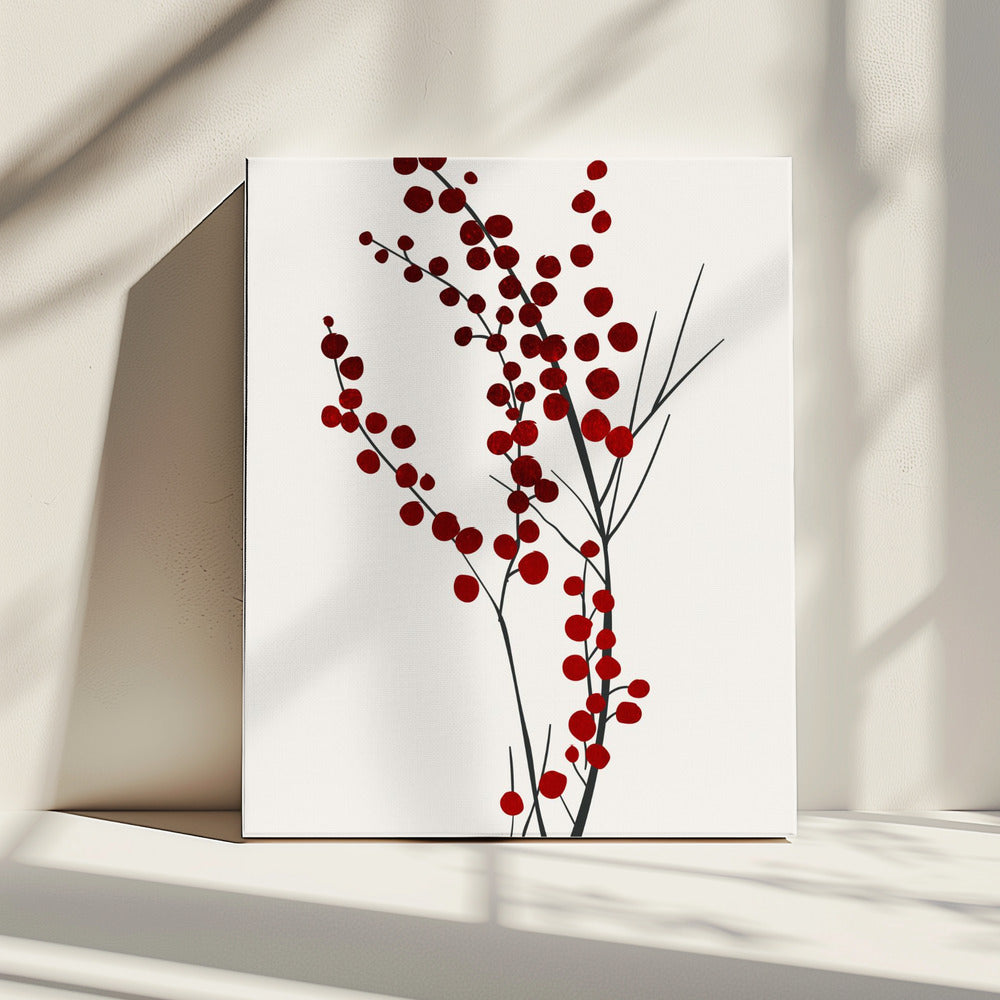 Mistletoe Kisses | Canvas