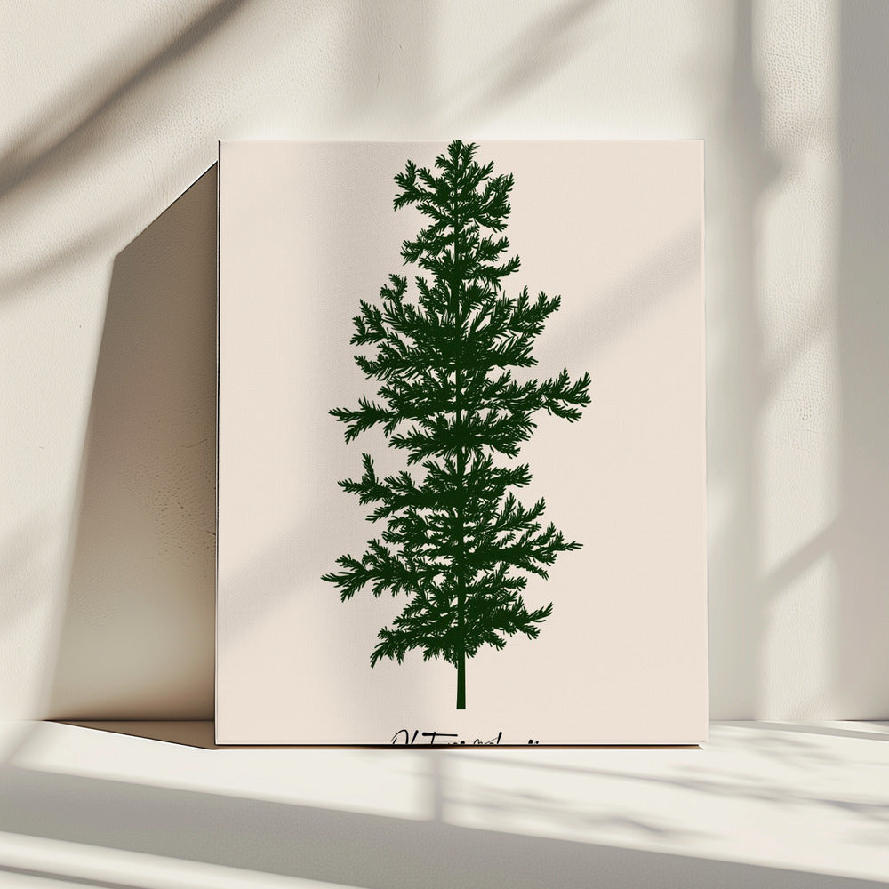Oh Tannebaum (green) | Canvas