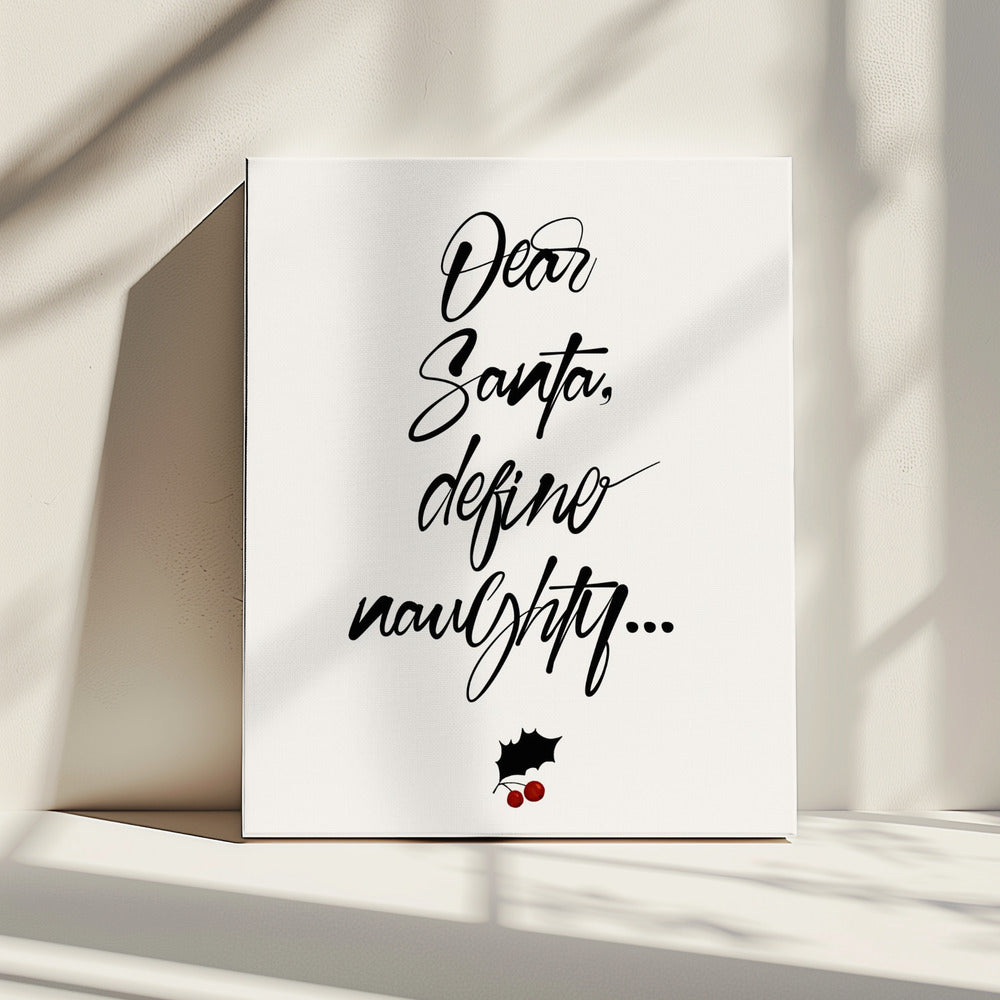 Dear Santa | Canvas
