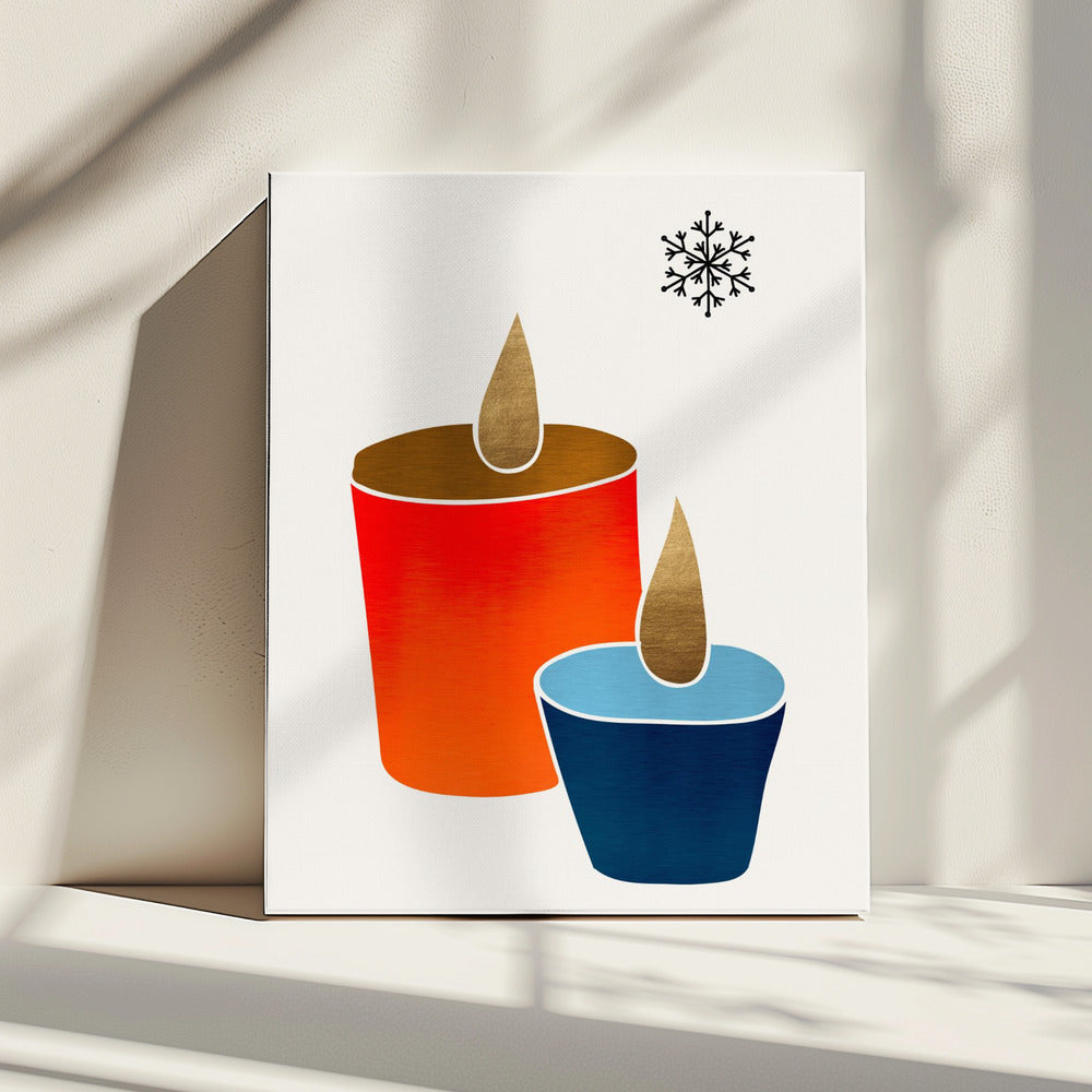 Christmas Candles | Canvas