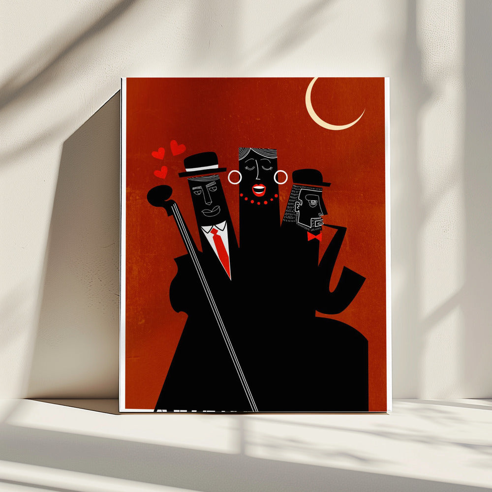 Singing Around the Christmas Tree | Canvas