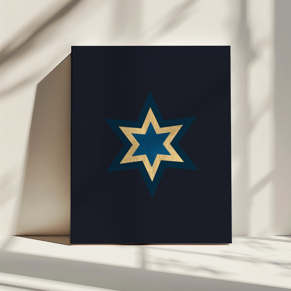 A Shooting Star At Night | Canvas