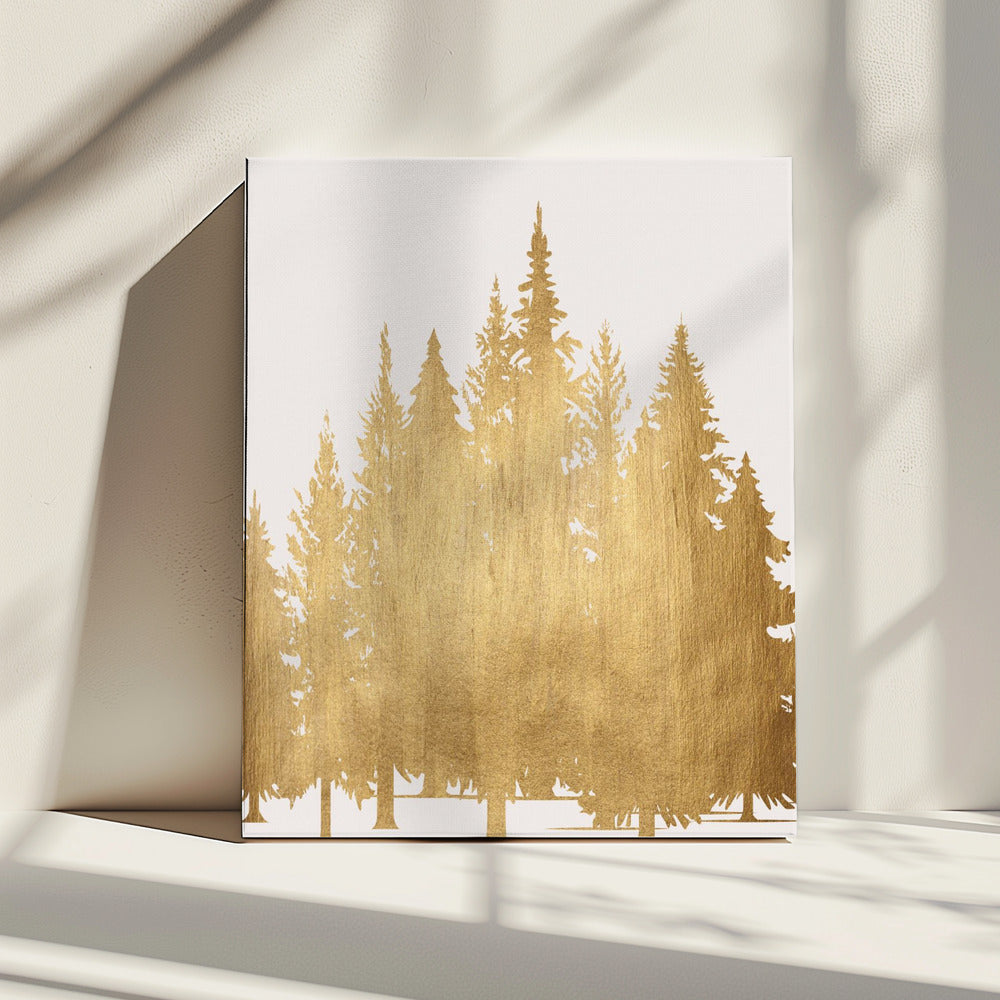 Tannenwald (gold) | Canvas