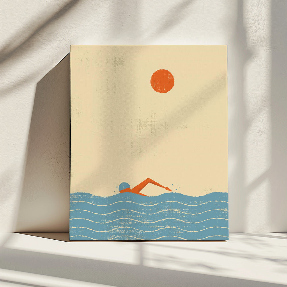 Swimmer | Canvas