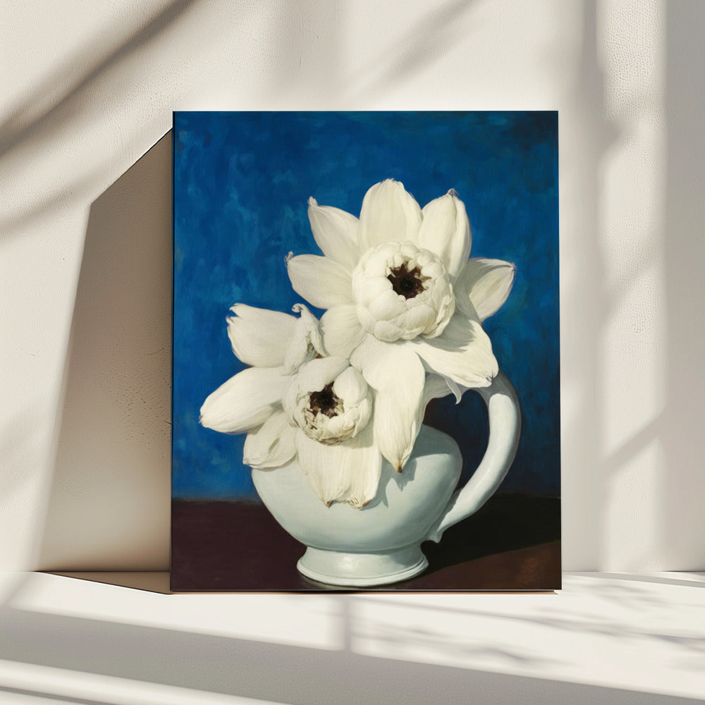 White Petal Symphony | Canvas