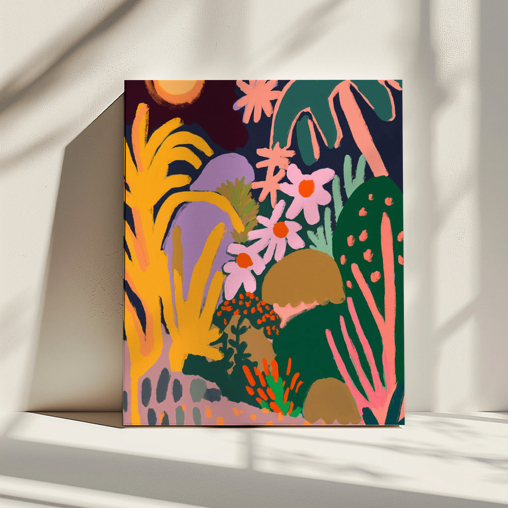 Vibrant Jungle Dream | Canvas