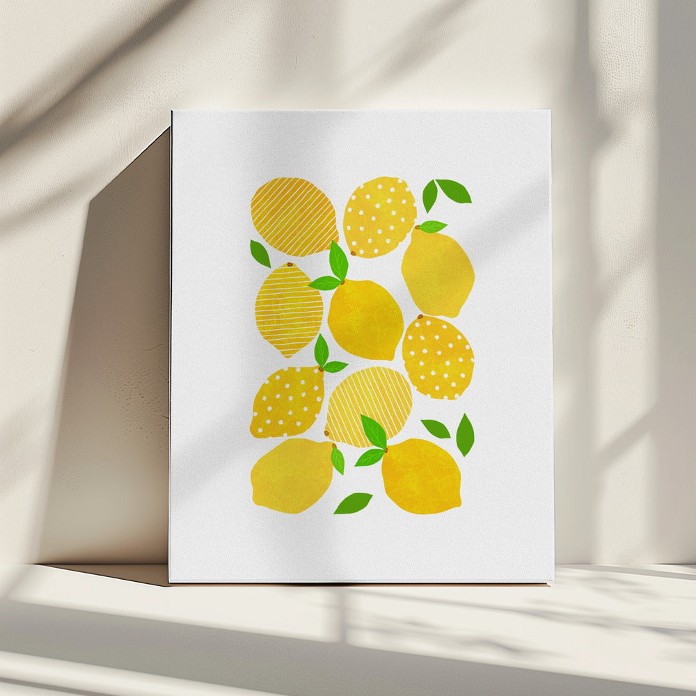 Lemon Crowd | Canvas