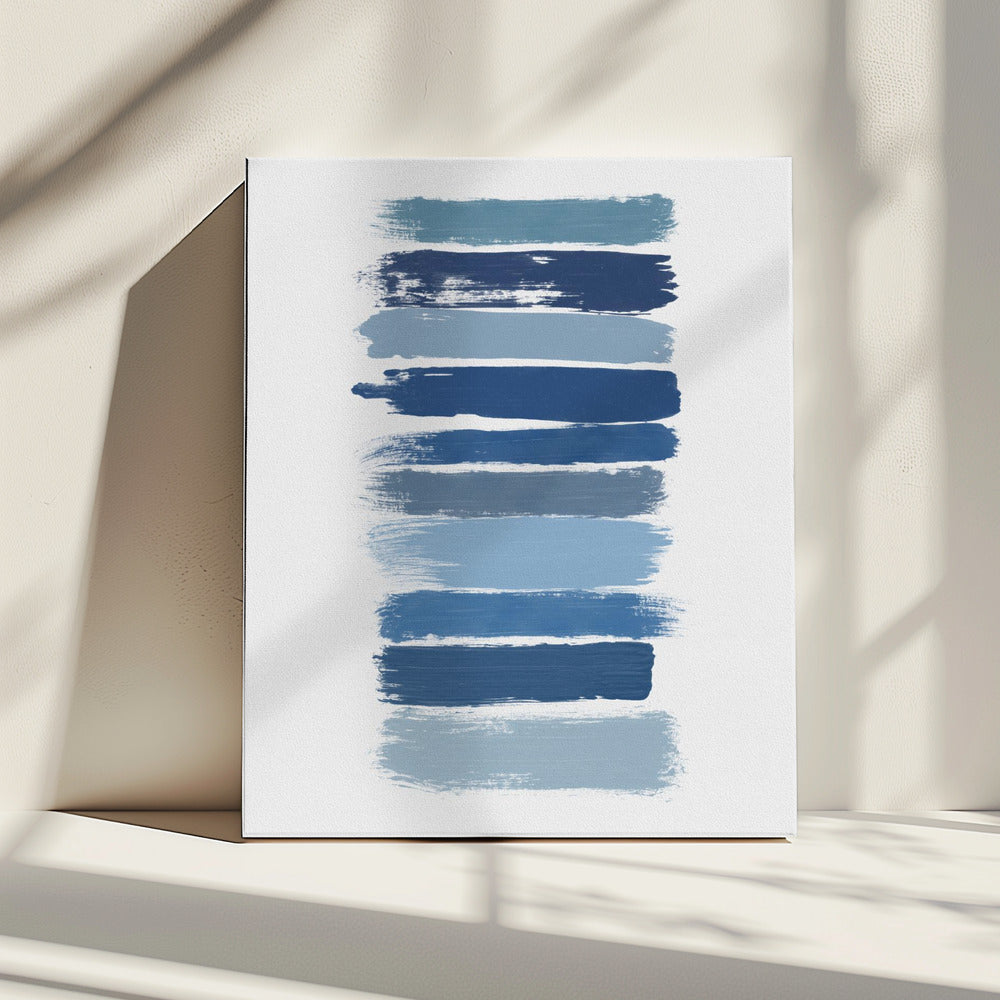 Ombre Blue | Canvas