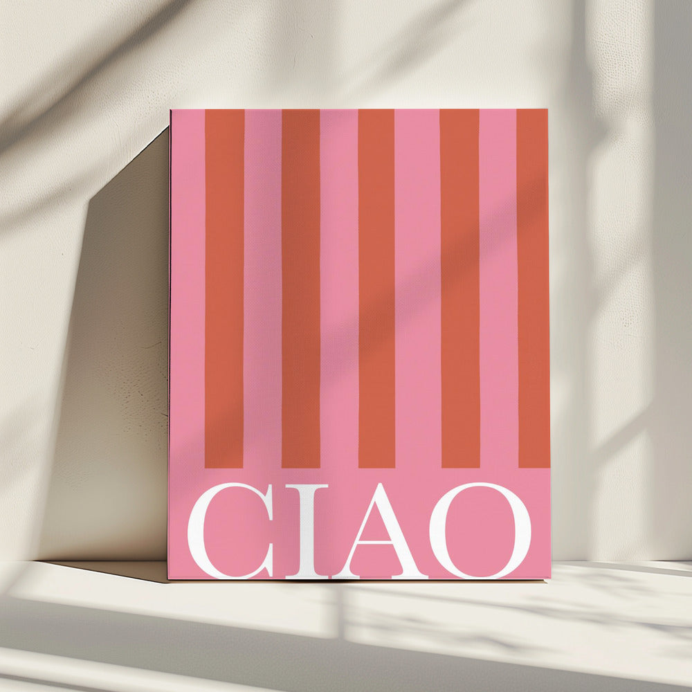Ciao Stripes | Canvas