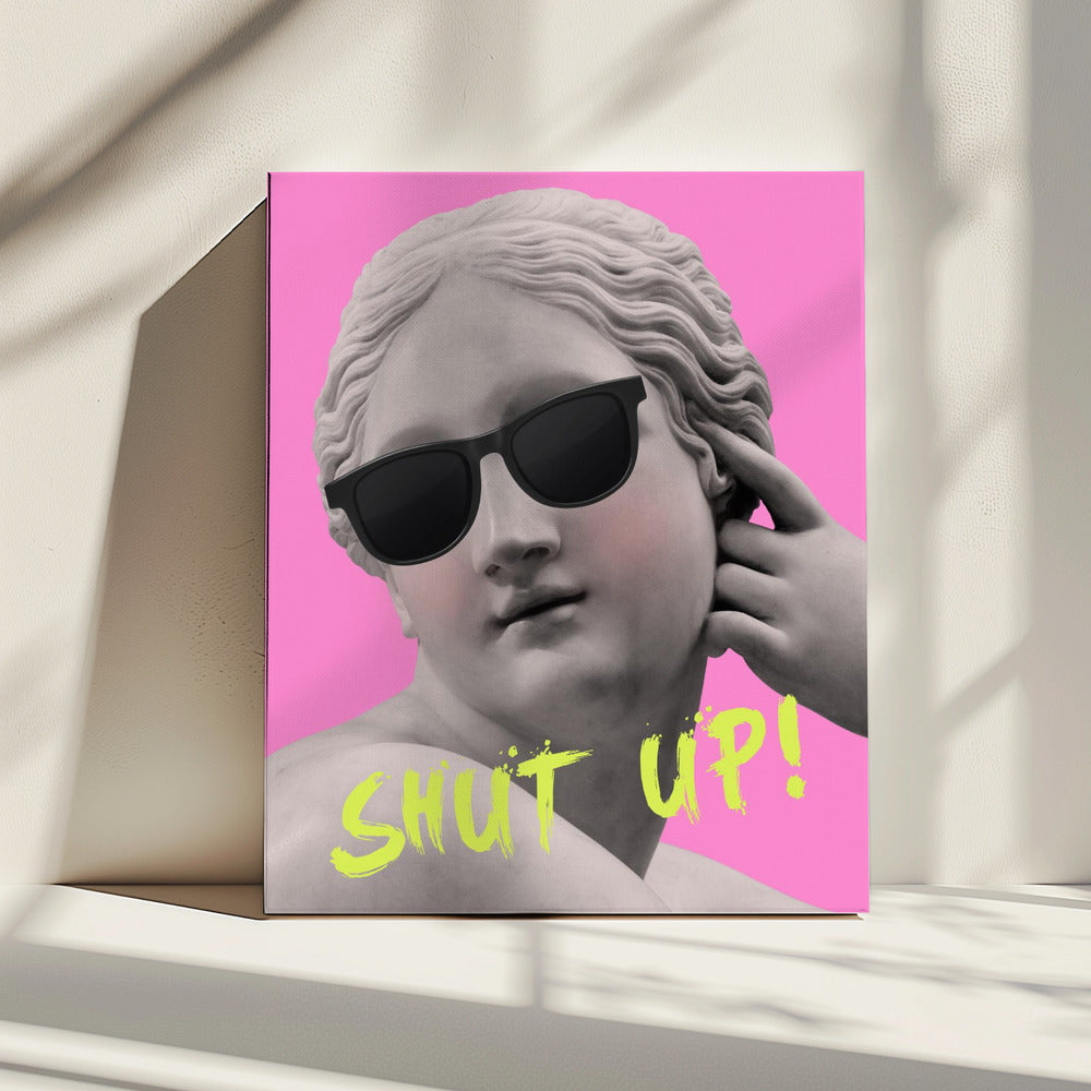 Shutuppinkyellow Ratioiso | Canvas