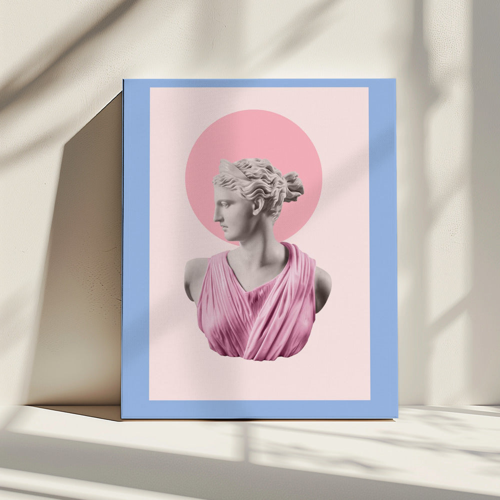 Artemispowderbluepink Ratioiso | Canvas