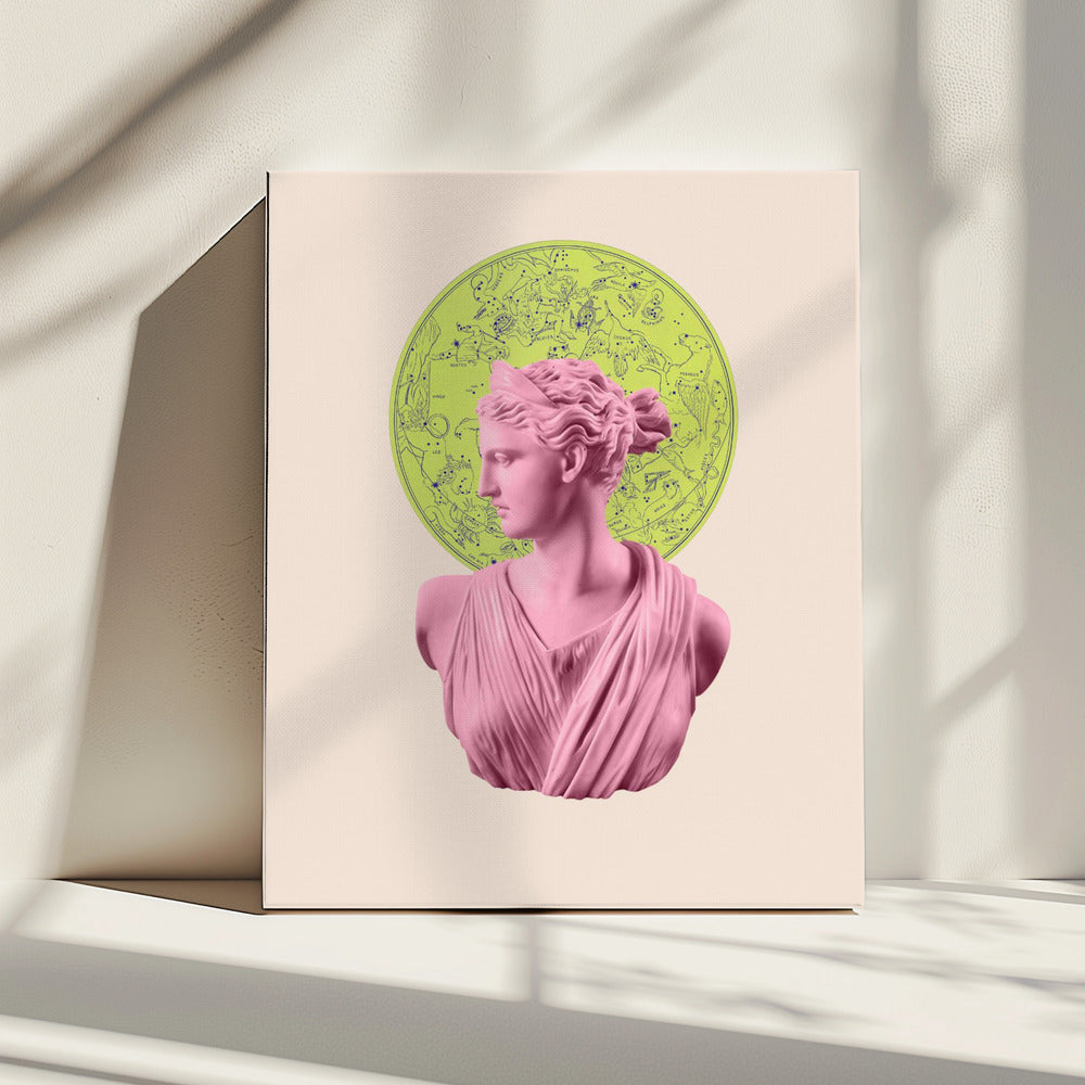 Artemisneonzodiac Size11x14 | Canvas