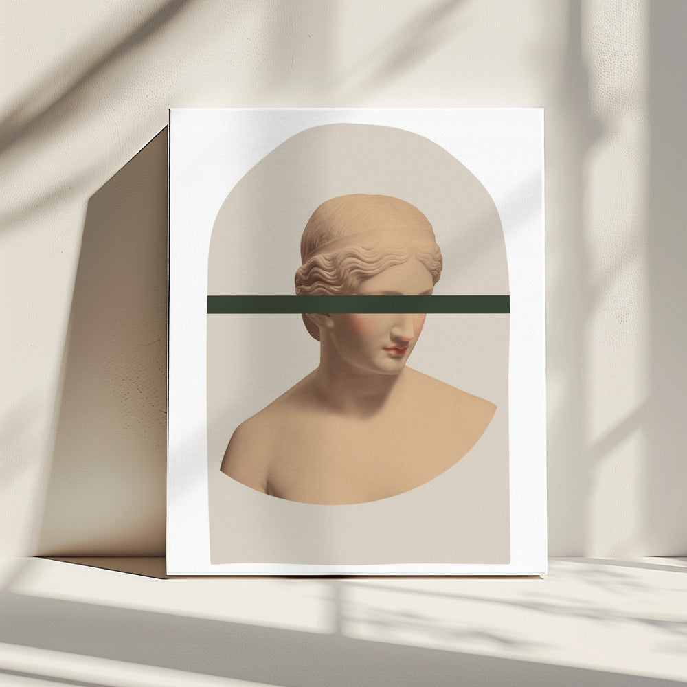 Artemis Mustard and Green | Canvas
