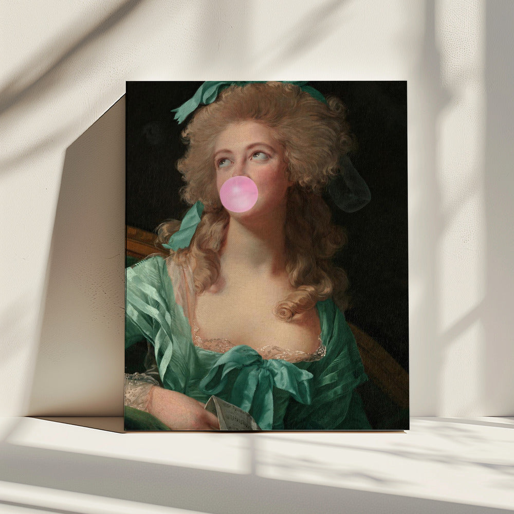 Madame Bubble-Gum | Canvas