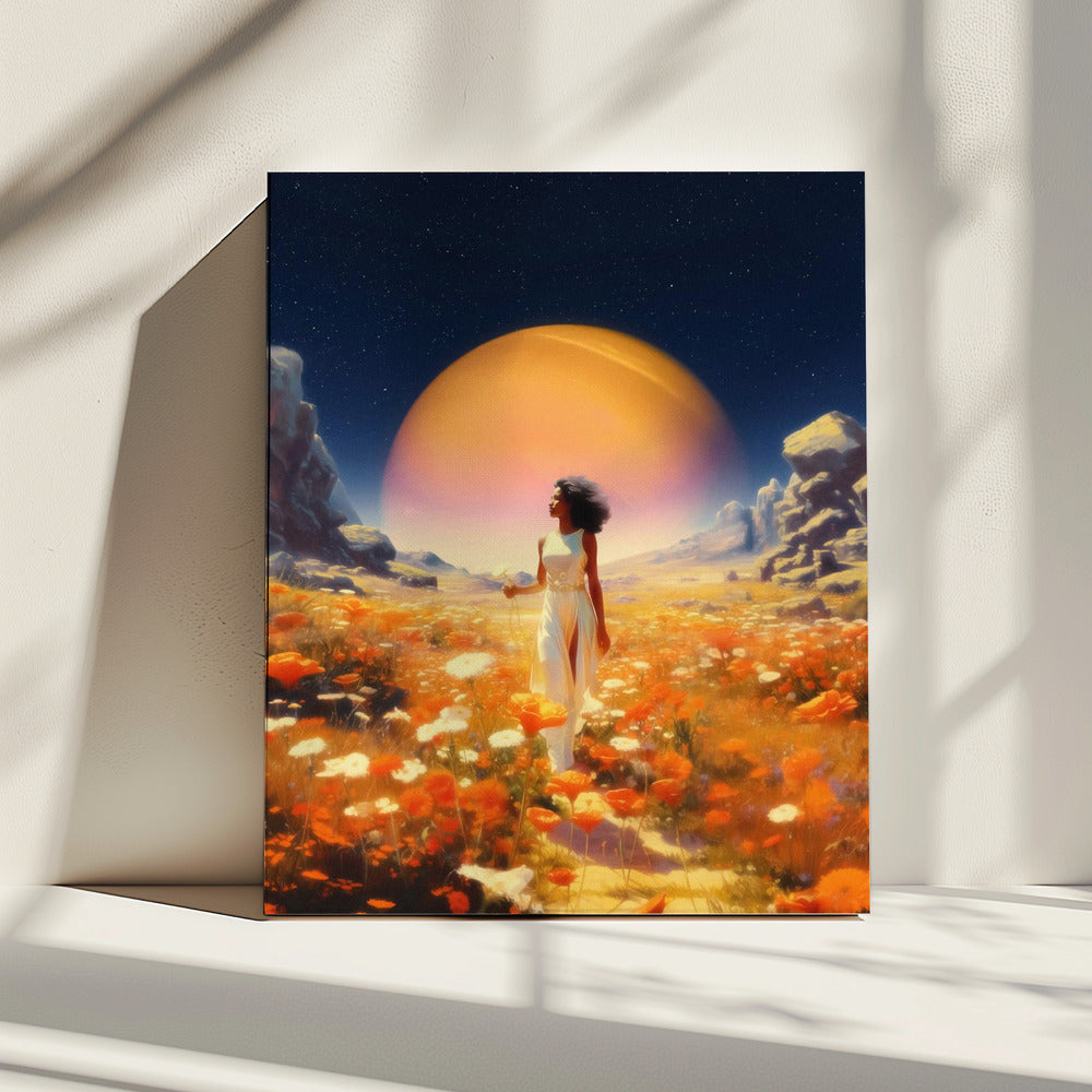 Cosmic Flower Fields | Canvas