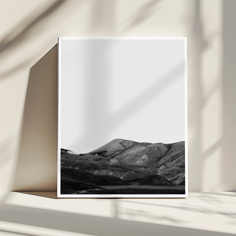 Monochrome Mountains | Canvas