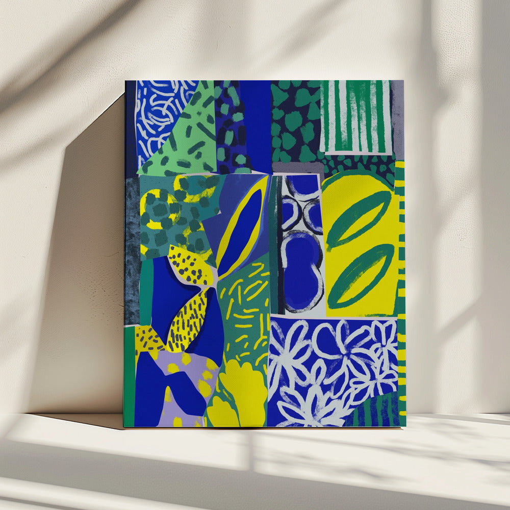 Vibrant Patchwork | Canvas