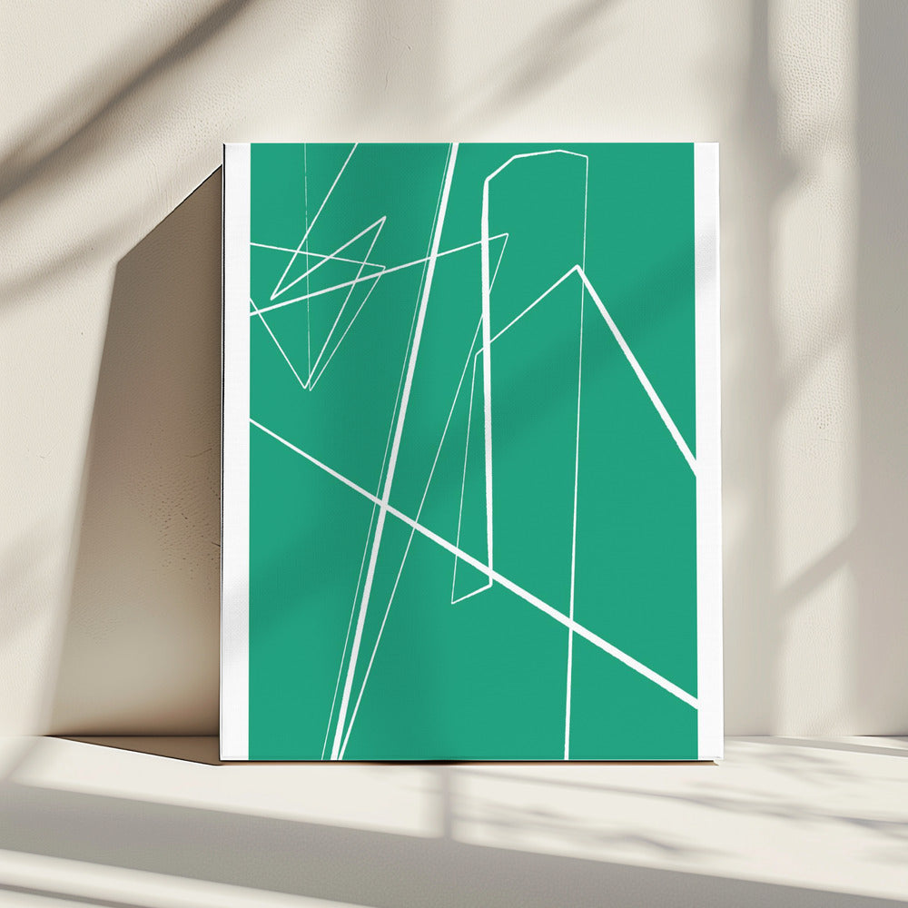 Geometric Escape | Canvas