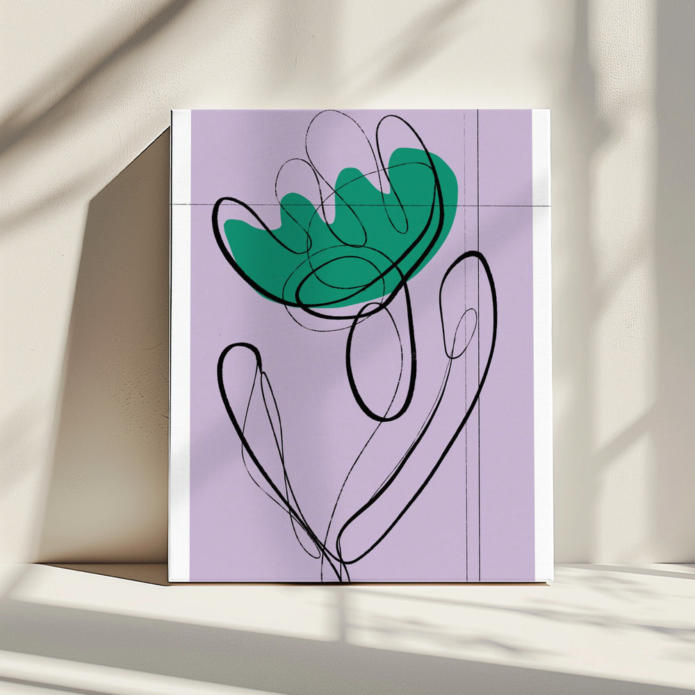 Flowing Petals | Canvas