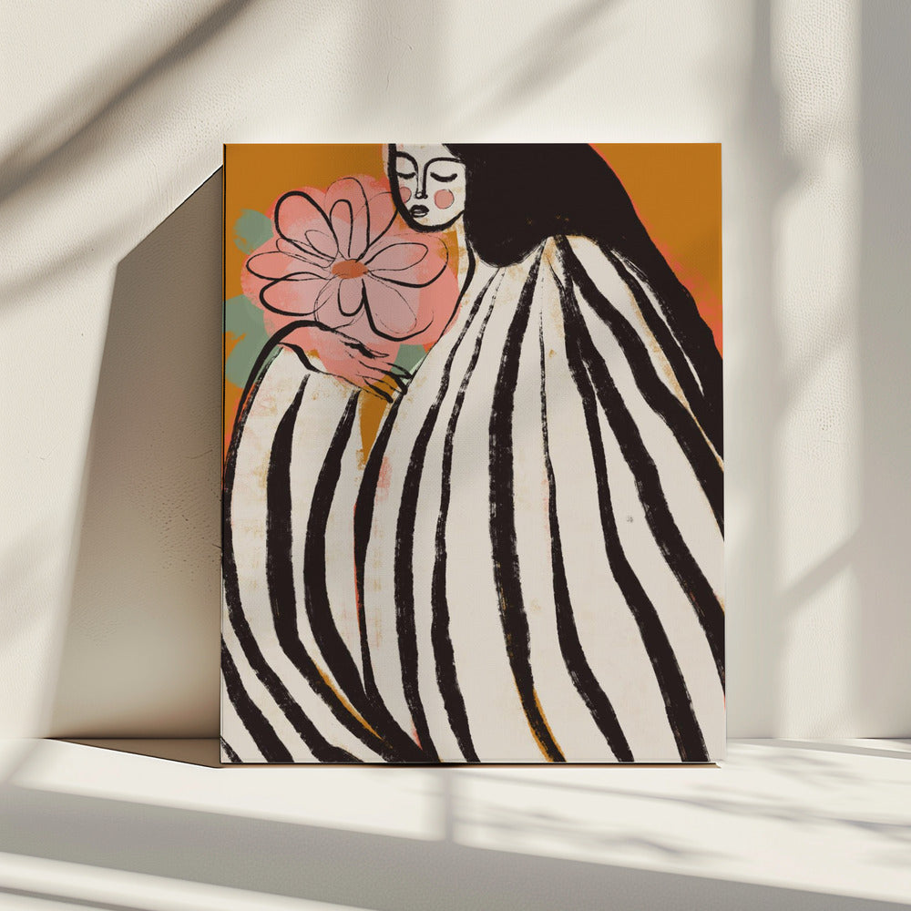 Striped Serenity | Canvas