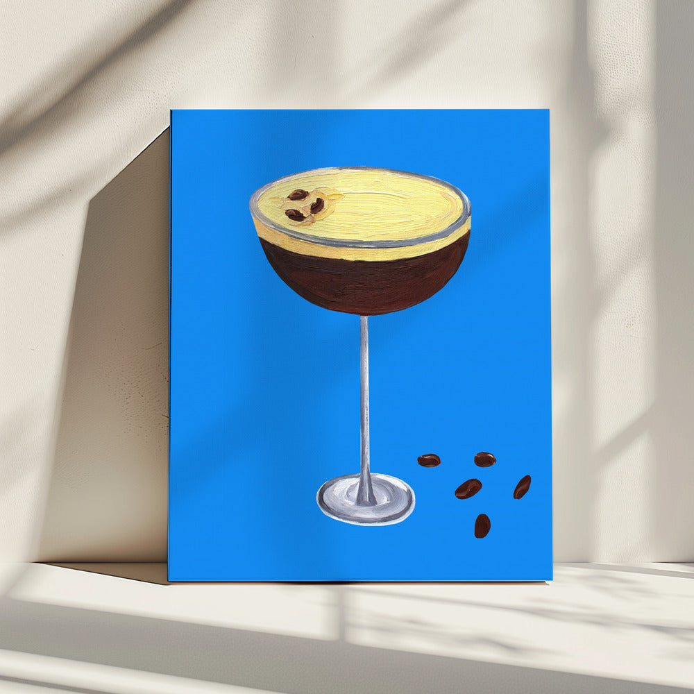 Espresso Martini Blue | Canvas