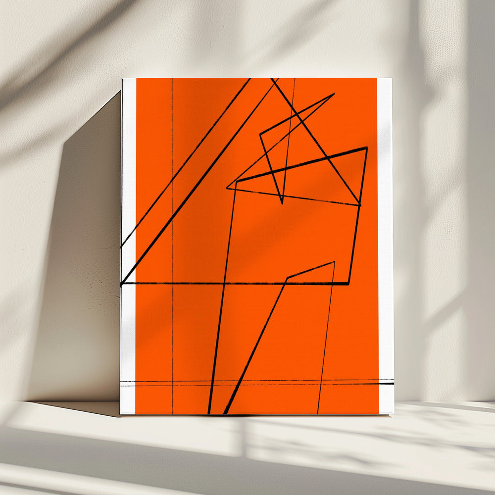 Geometric Tangle | Canvas