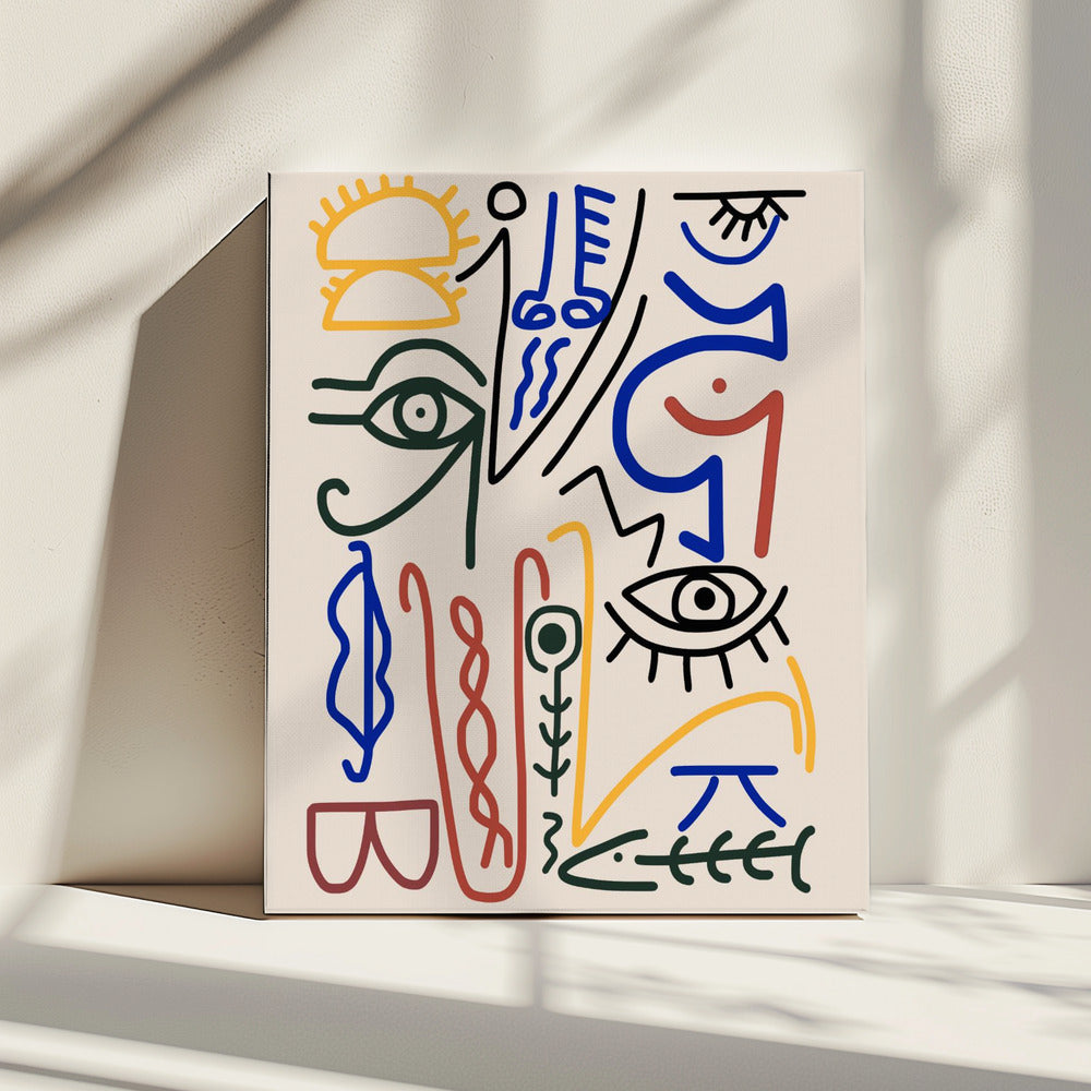 Mystical Symbols | Canvas