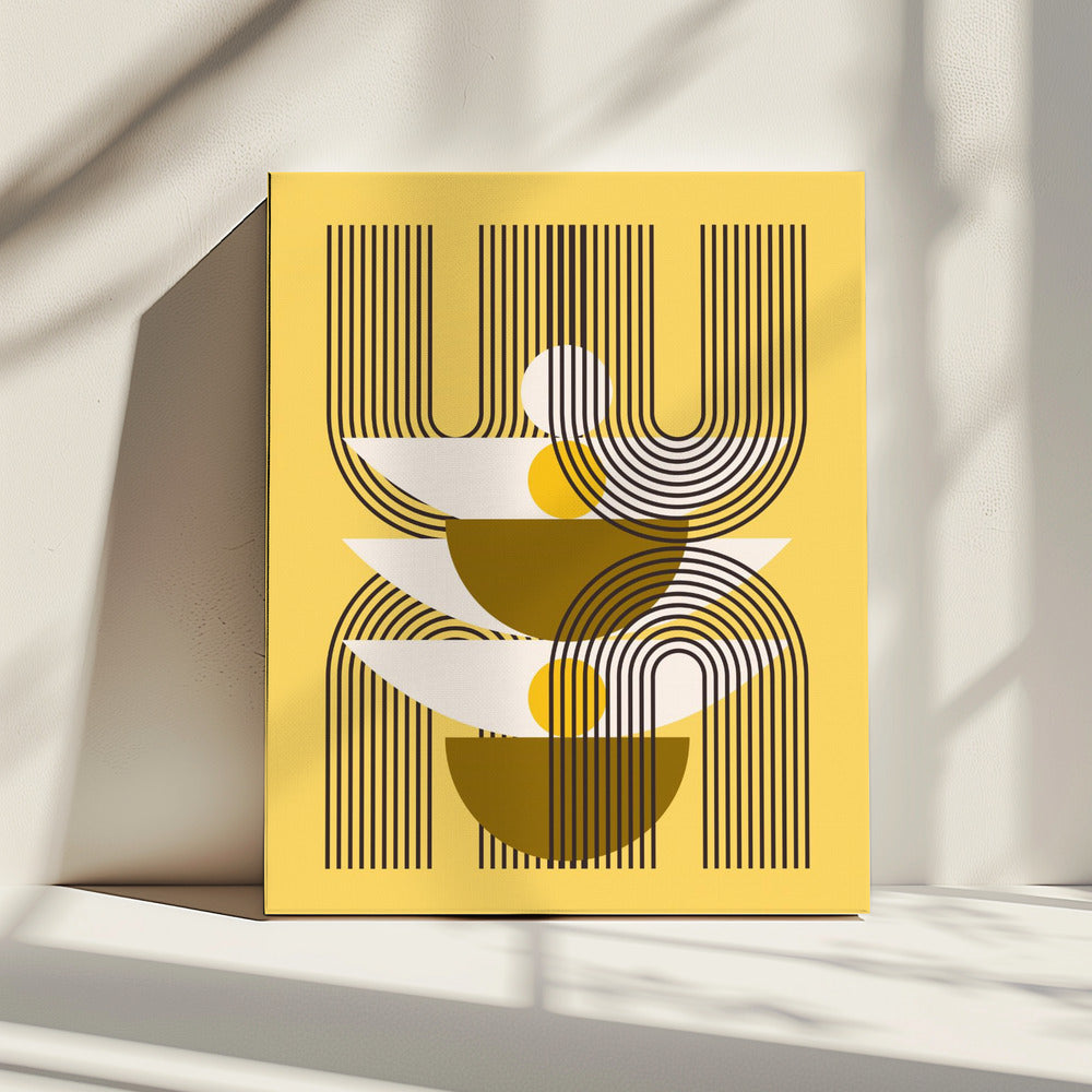 Minimalistic Lines and Geometric Shapes | Canvas