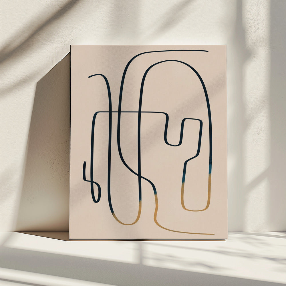 Line Art Abstract | Canvas