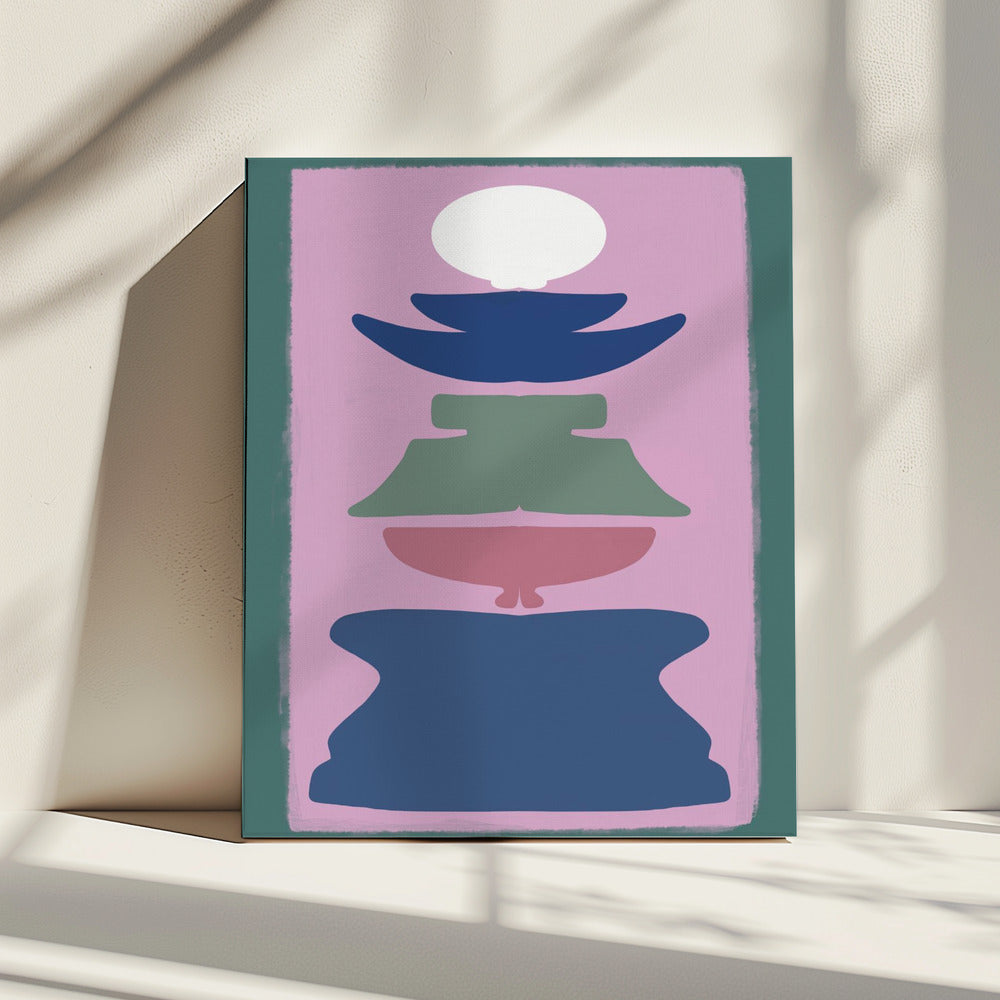 Bold Colorful shapes | Canvas