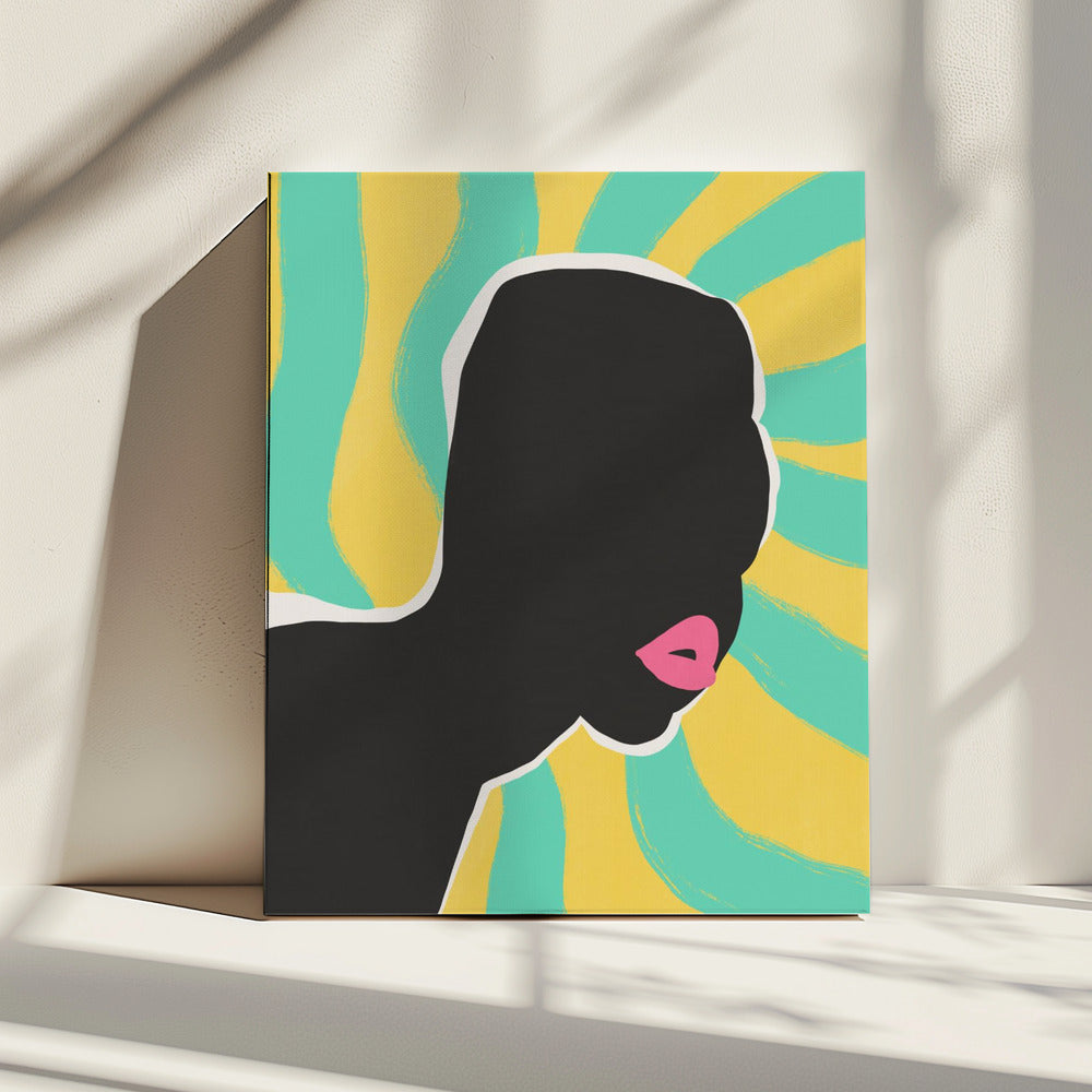 Anonymous Portrait In Summer | Canvas