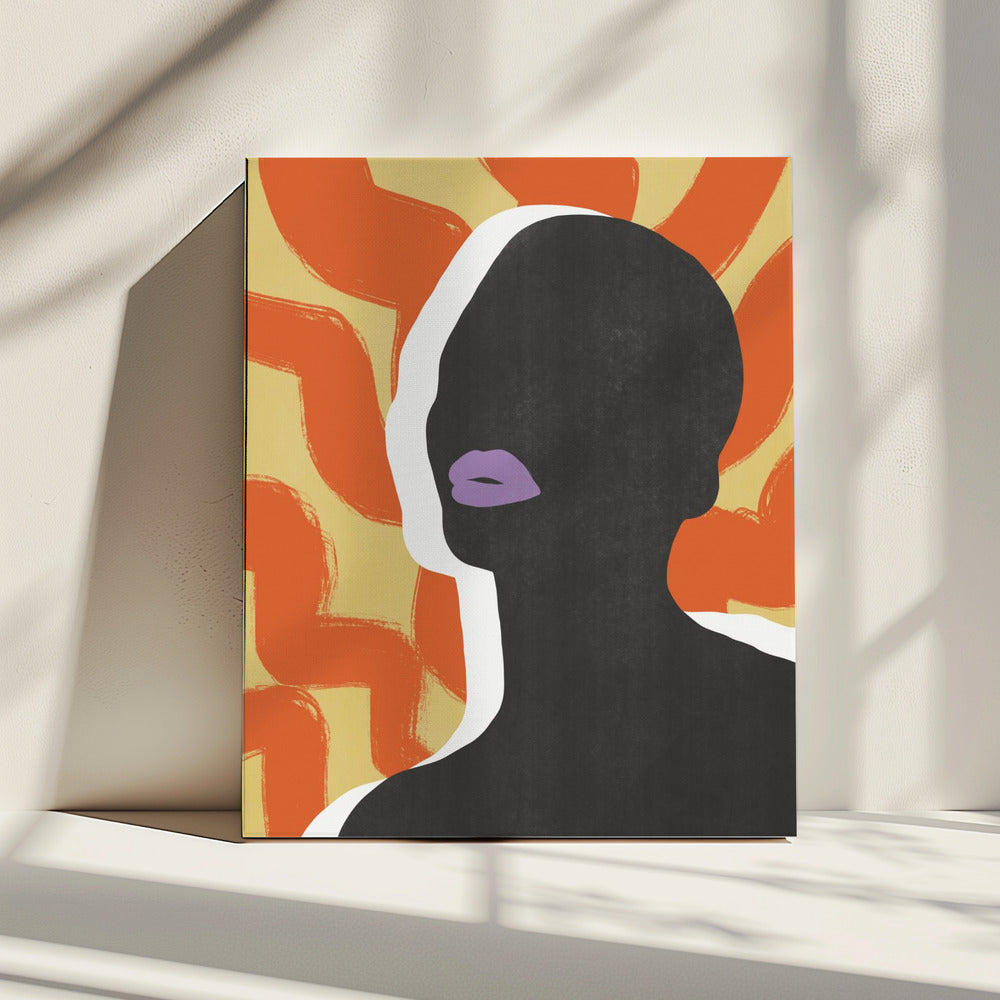 Anonymous Portrait In the Sun | Canvas