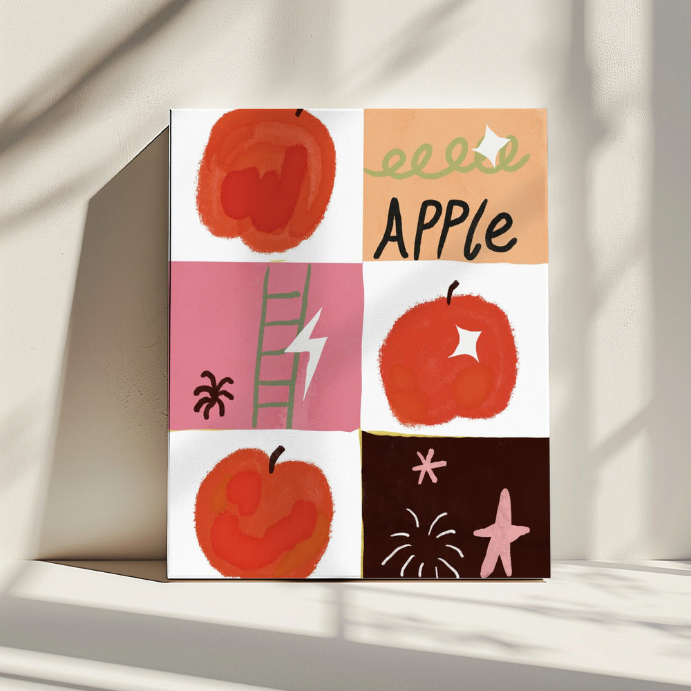 Apple poster | Canvas