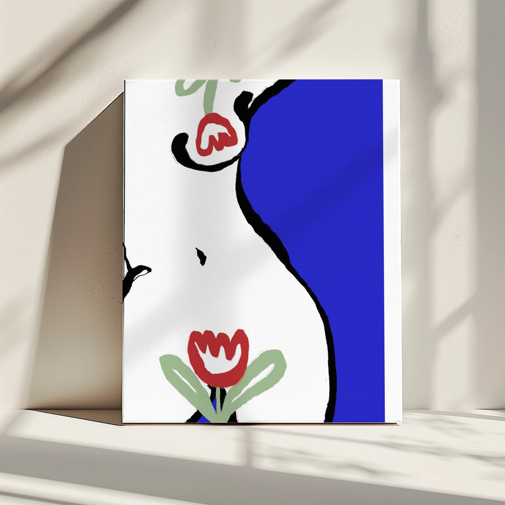 Blooming Silhouette | Canvas