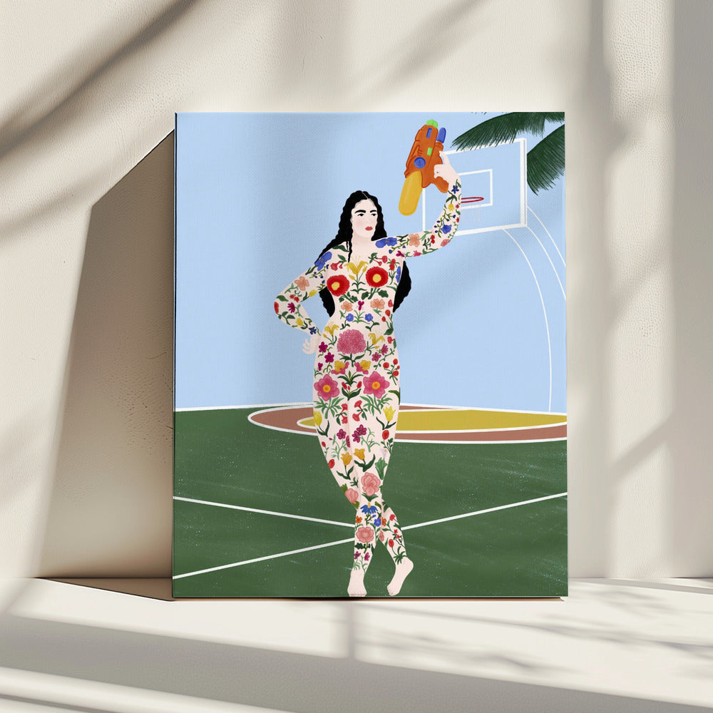 A Yound Daughter of the Hood | Canvas