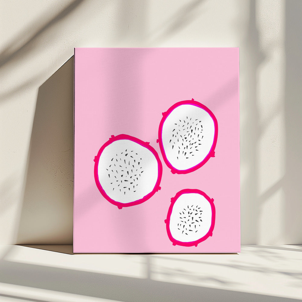 Dragon Fruit Trio | Canvas