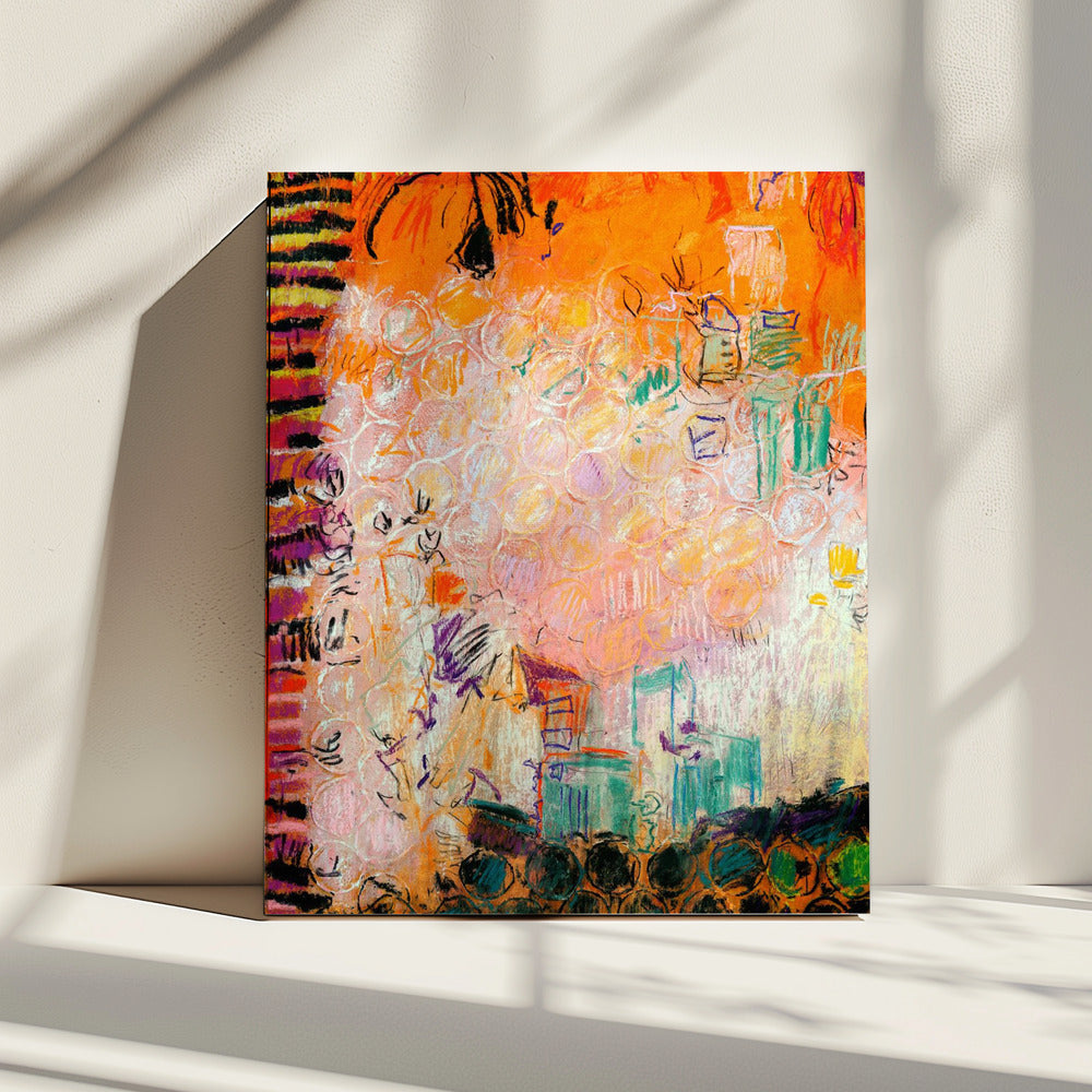 Vibrant Whirl | Canvas