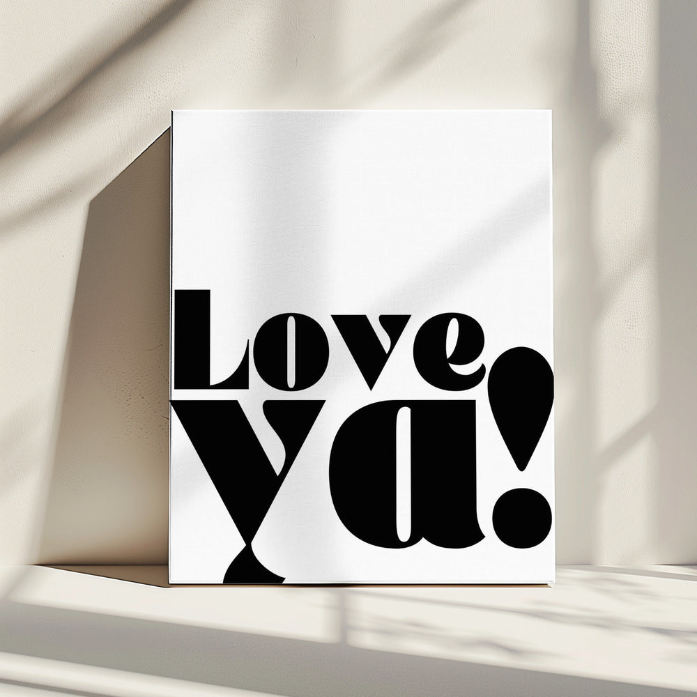 Bold Affection | Canvas