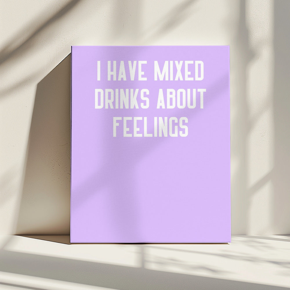 Mixed Emotions | Canvas