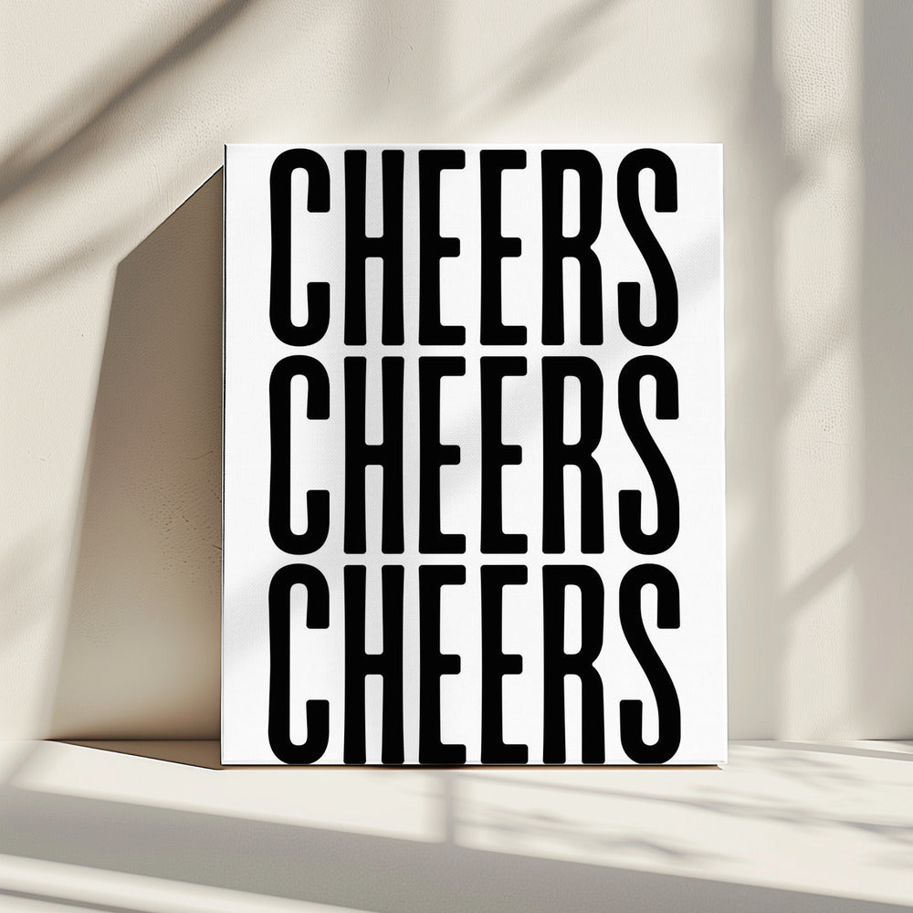 Triple Cheers | Canvas